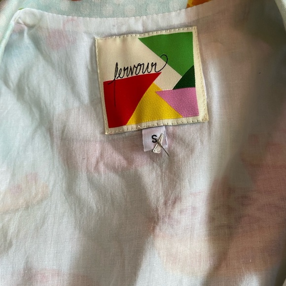 RARE Fervour Pie Dress ModCloth Size Small Lined - Picture 14 of 16